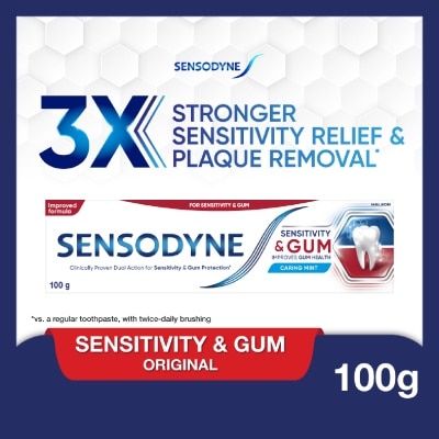 SENSODYNE - Sensitive Teeth Oral Care Toothpaste Sensitivity and Gum (Dental Sensitivity Relief) 100g image