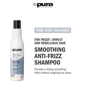 PURA KOSMETICA Silk Life Straight Hair Shampoo (For Smoothing