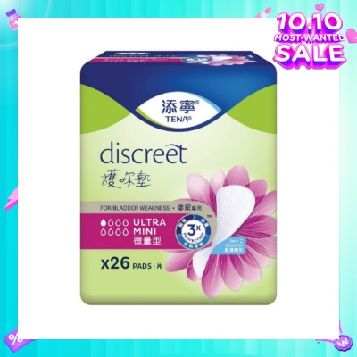 TENA TENA Discreet Ultra Mini Incontinence pad 26s
