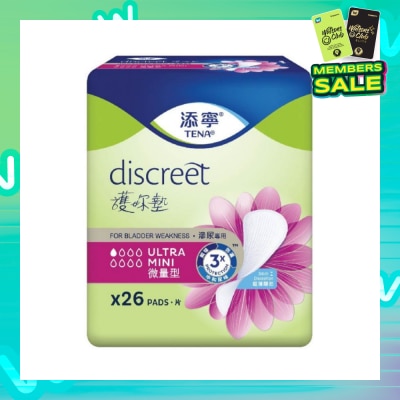 TENA TENA Discreet Ultra Mini Incontinence pad 26s
