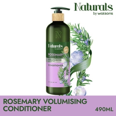 NATURALS BY WATSONS Rosemary + Peptide Volumising Conditioner (For Fine & Limp Hair) 490ml