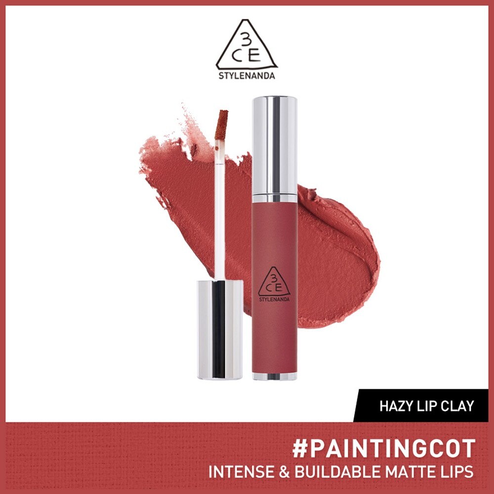 3CE Hazy Lip Clay #Paintingcot 1s (Expiry: Mar 2027) | Lips