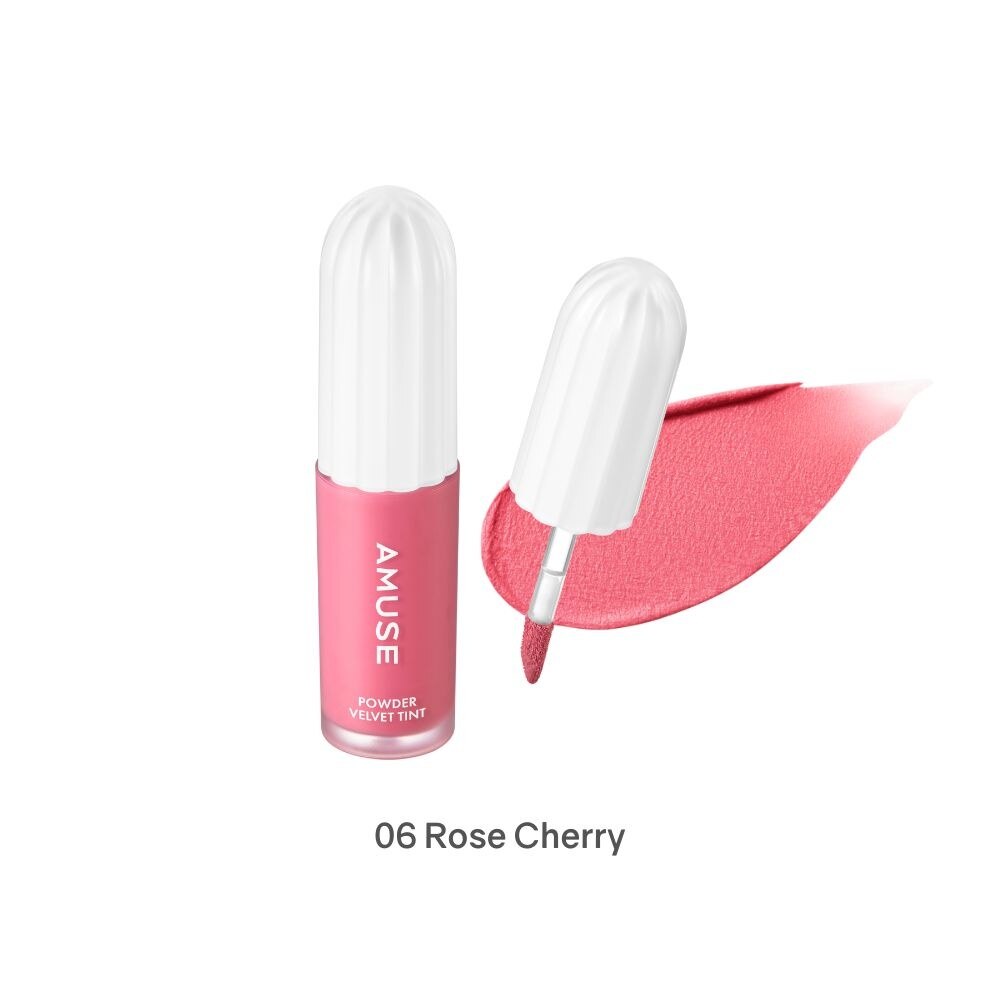 AMUSE Powder Velvet Tint 06 Rose Cherry 1s | Lips | Watsons Singapore