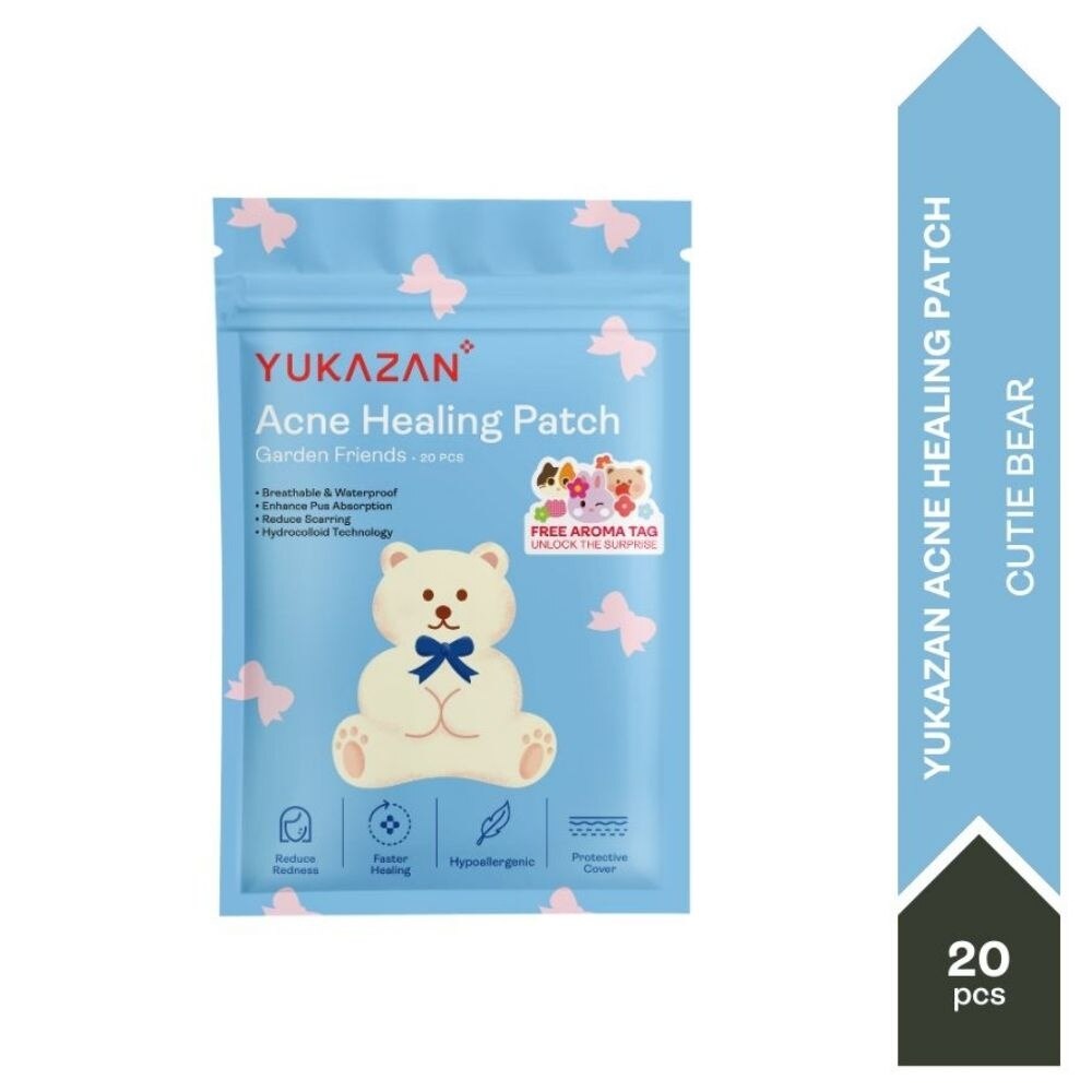 YUKAZAN Acne Healing Patch Cutie Bear 20s | Face | Watsons Singapore