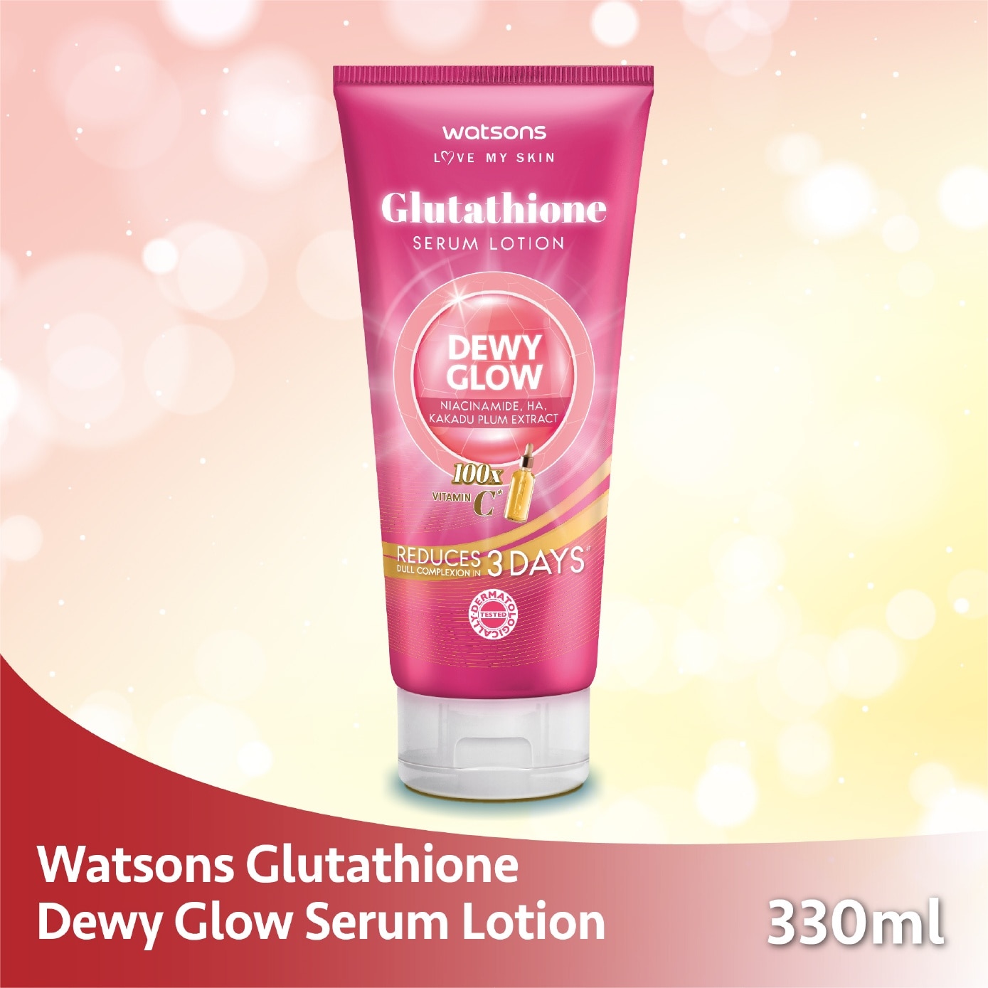 glutathione watson singapore WATSONS Glutathione Dewy Glow Serum Lotion 330ml | Body & Hand